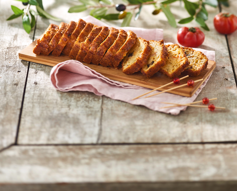 FE CAKE AU JAMBON CRU, TOMATES MI-SÉCHÉES ET OLIVES  3181580281441 (3181580281441)