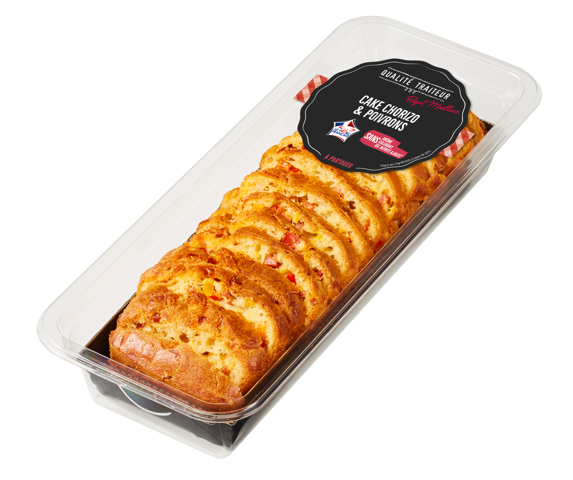 Cake chorizo & poivrons