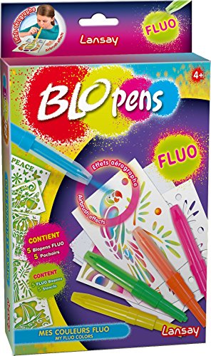 - 23518 - mes couleurs fluo - pack de 5 blopens