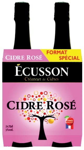 CIDRE ROSÉ ECUSSON