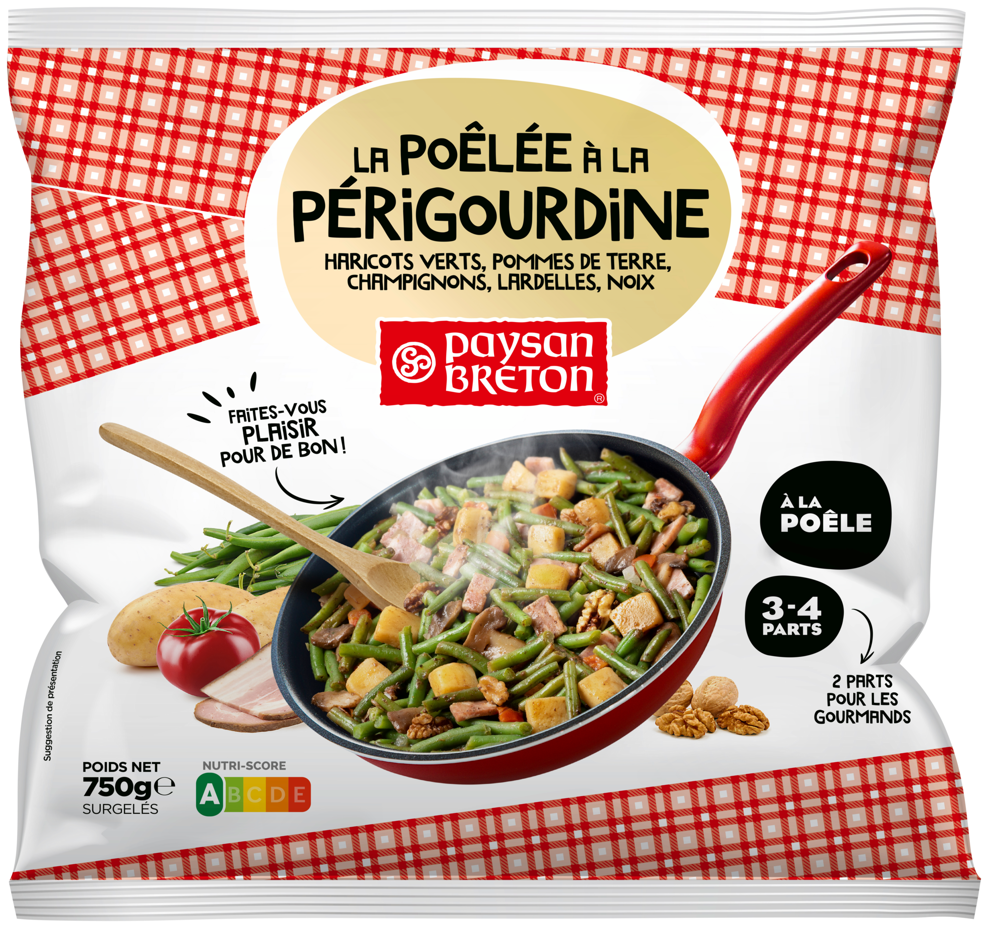 La poêlée à la périgourdine surgelée