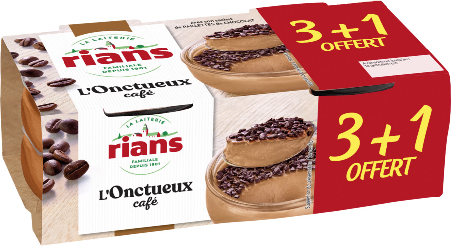  CREME DESSERT L'ONCTUEUX RIANS code EAN 3184670006986 
