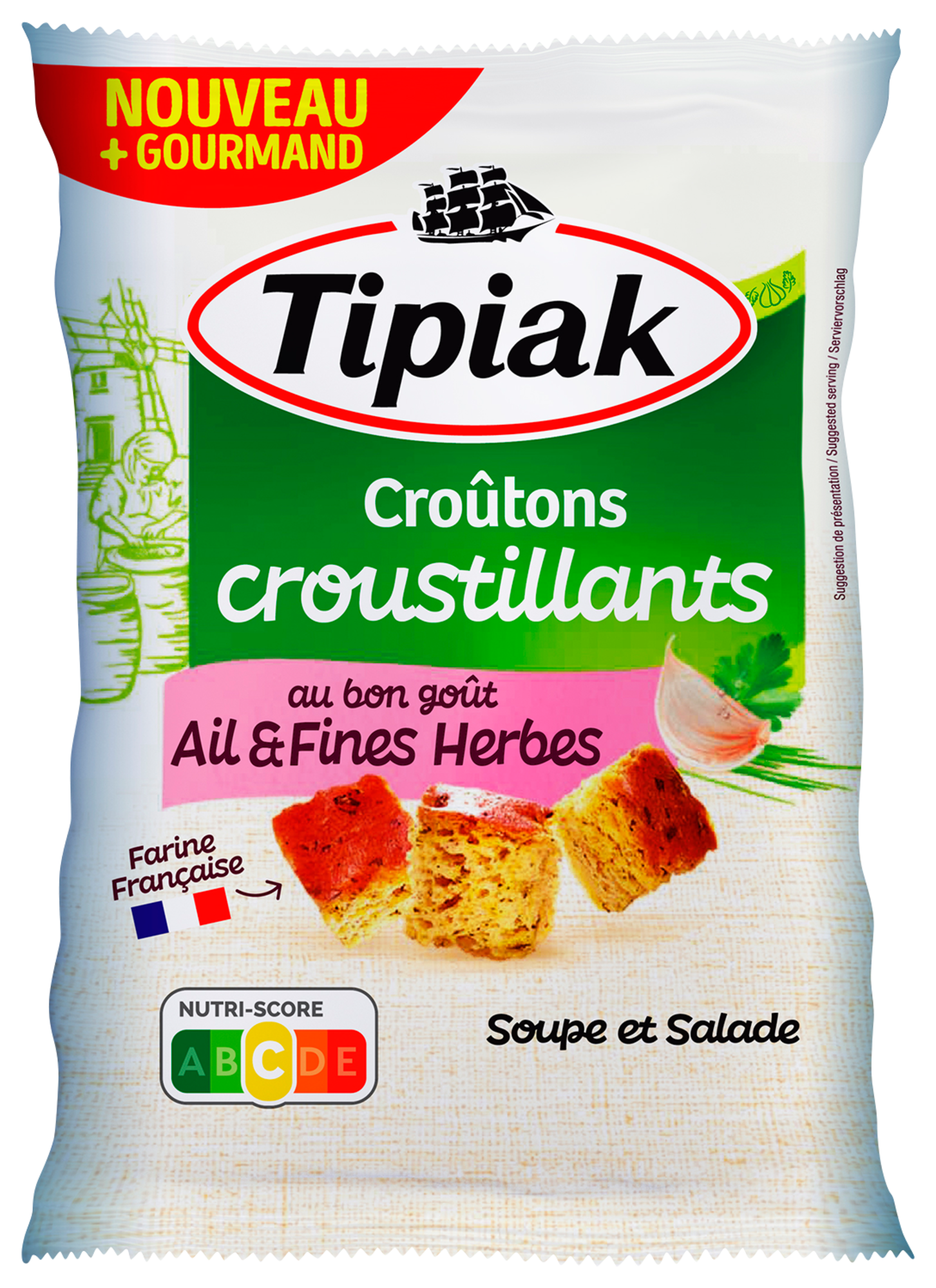 TIPIAK CROÛTONS code EAN 3185201517025 