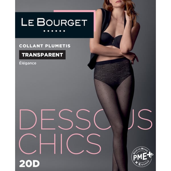 Collant Les Dessous Chics Diamant Plumetis