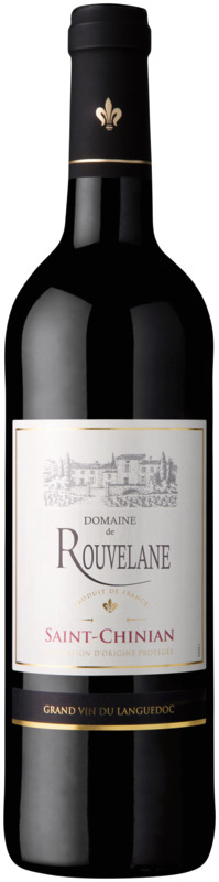 Domaine de Rouvelane AOP SAINT CHINIAN  ROUGE 2016 Domaine de Rouvelane 3186127772956 (3186127772956)