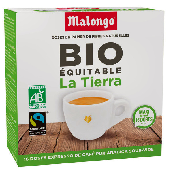 Dosettes de café Bio Équitable 