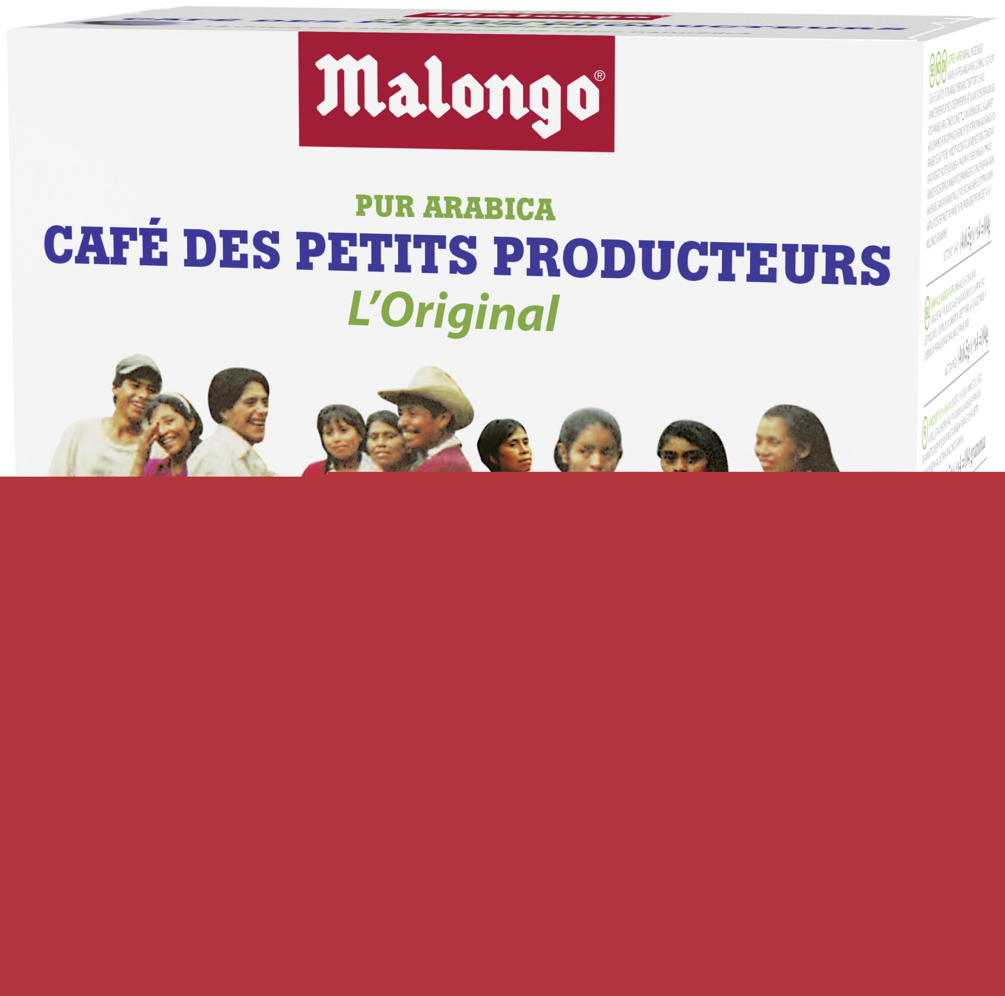 Dosettes de café des petits producteurs Malongo