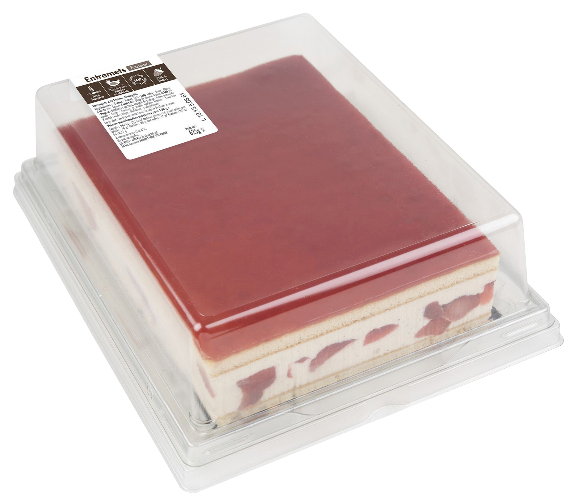 Entremets fraisier  3187670998831 