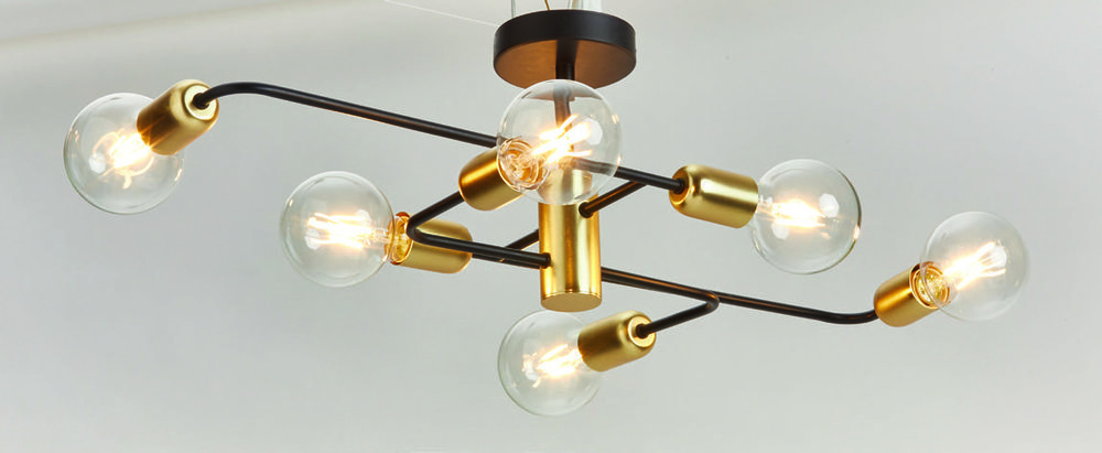  SUSPENSION 6 LUMIÈRES “DANDY” code EAN 3188000755346 