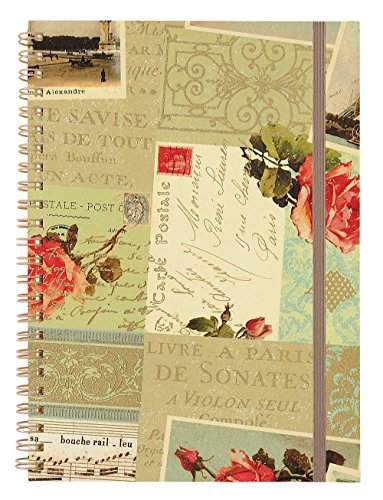 Georges Lalo Cahier à spirale 128 pages motif carte postale 3188550835246 (3188550835246)