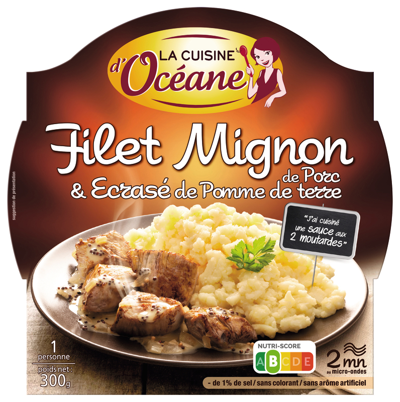 FILET MIGNON DE PORC & ÉCRASÉ DE POMME DE TERRE...