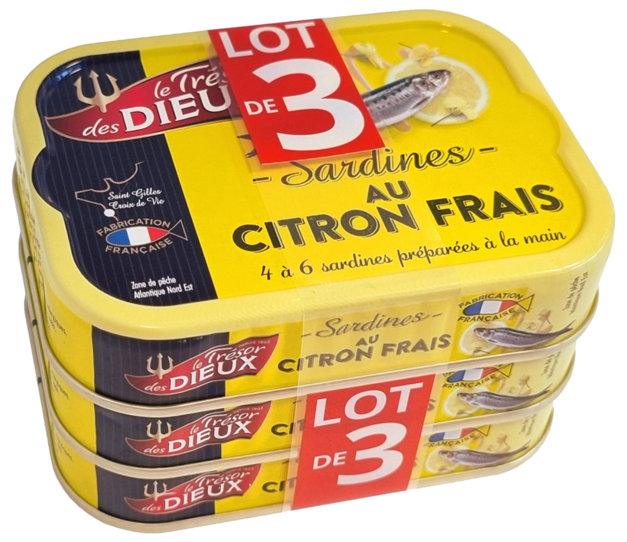 SARDINES 3188720002973 LE TRÉSOR DES DIEUX