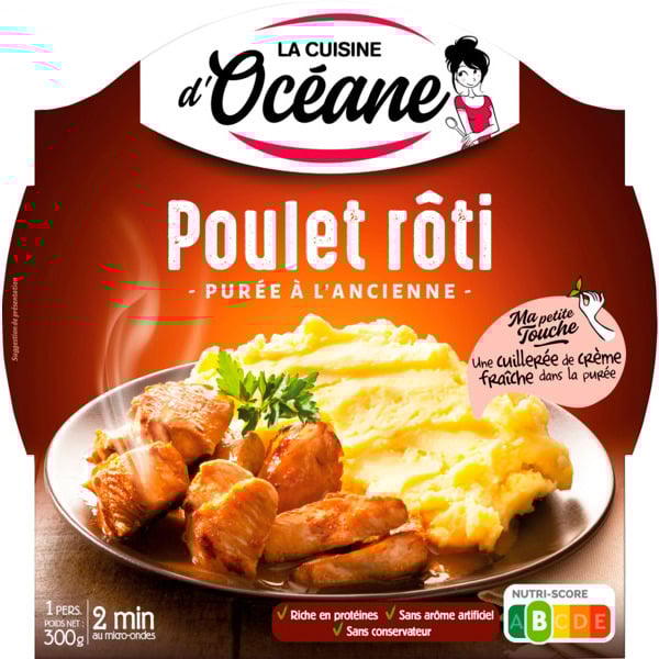  Poulet Rôti Et Sa Purée À L'ancienne La Cuisine D'océane code EAN 3188728014978 