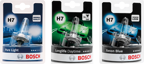  SUR TOUTE LA GAMME D'AMPOULES AUTO "BOSCH" code EAN 3188817 