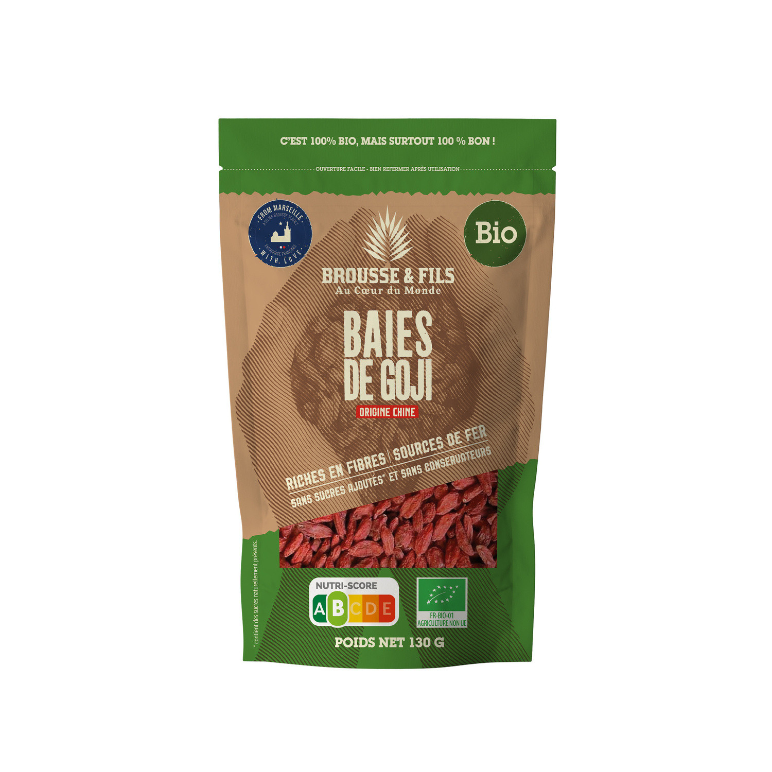 Baies de Goji Bio BROUSSE VERGEZ
