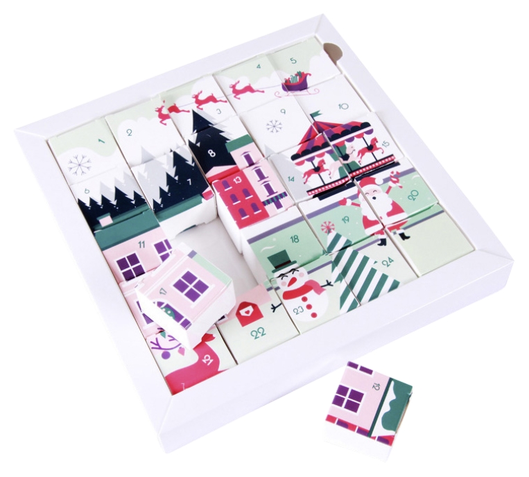 Calendrier de l'Avent fruits secs Brousse Vergez