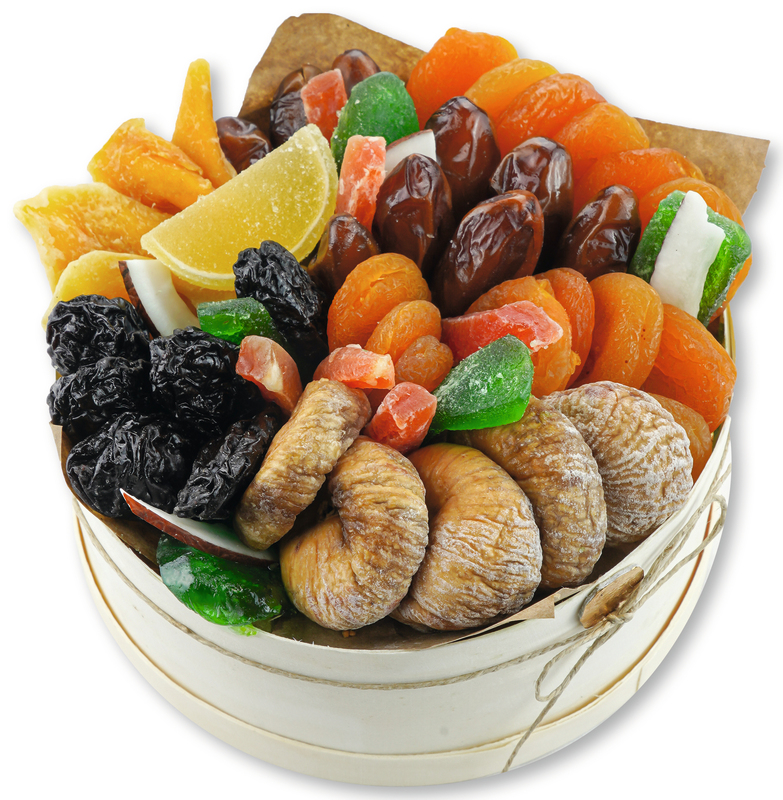 CORBEILLE DE FRUITS SECS BOUQUET Brousse Vergez