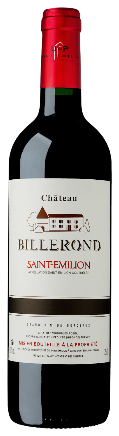  SAINT-EMILION AOP ROUGE CHATEAU BILLEROND code EAN 3192040535608 