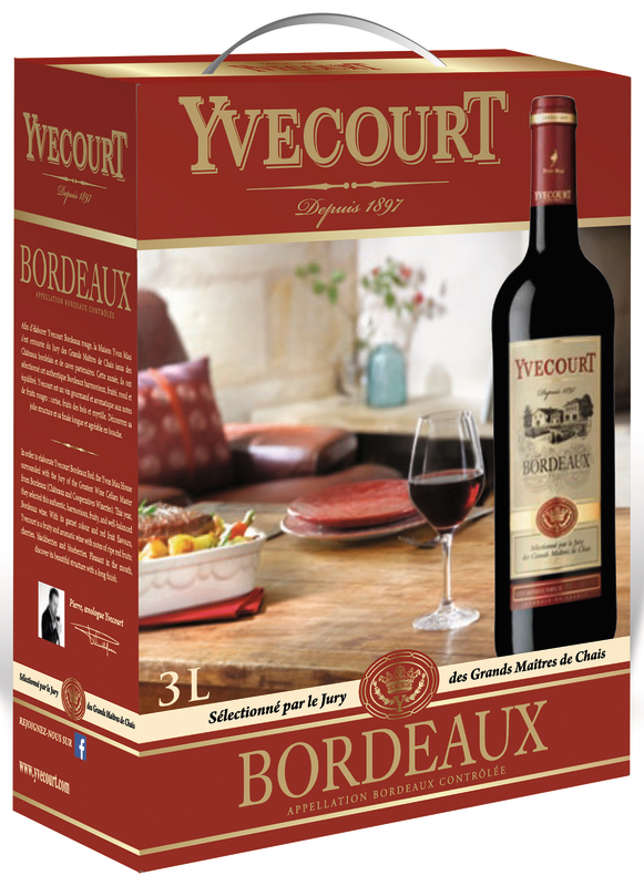 Yvecourt AOP BORDEAUX ROUGE Yvecourt 3192370086375 (3192370086375)