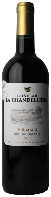 Château la chandellière AOP MÉDOC CRUS BOURGEOIS ROUGE 2015 Château la chandellière code EAN 3192370112357 