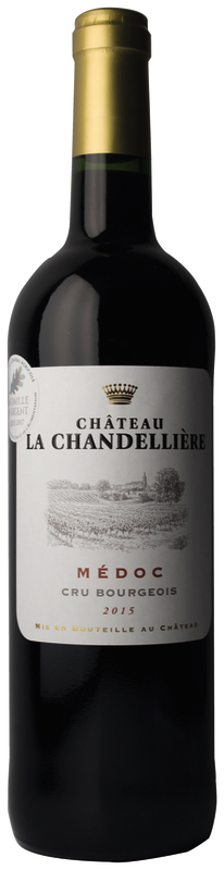Château la chandellière AOP MÉDOC CRU BOURGEOIS ROUGE 2015 Château la chandellière code EAN 3192371110222 