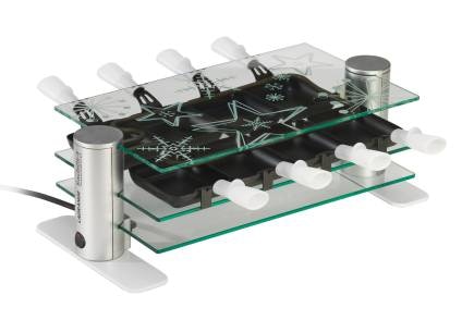 Appareil à raclette transparence 009802