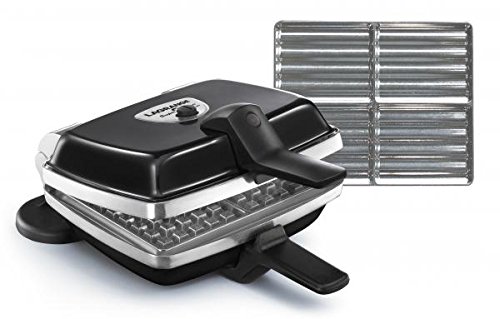 - 039421 - croque-gaufre 2 plaques 1000w noir s...