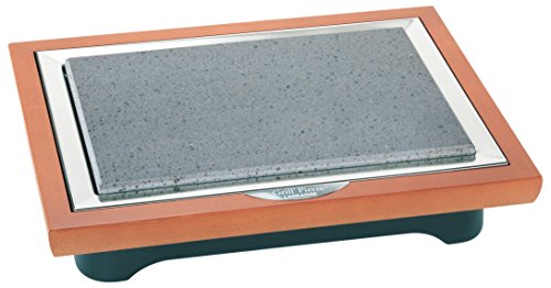 199001 grill pierre® deluxe cadre bois