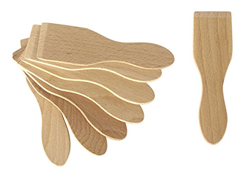 Spatule bois lot de 8