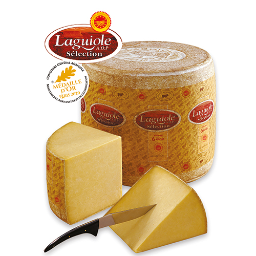 COOPÉRATIVE JEUNE MONTAGNE LAGUIOLE AOP 6 MOIS D’AFFINAGE code EAN 3197649 