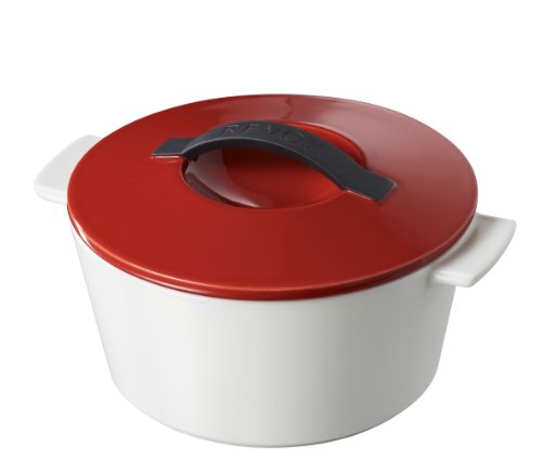Cocotte rouge 19 cm Révolution (porcelaine tous...