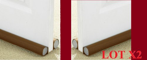 LOT DE 2X : Bas de Porte Double (bourrelet ajus...