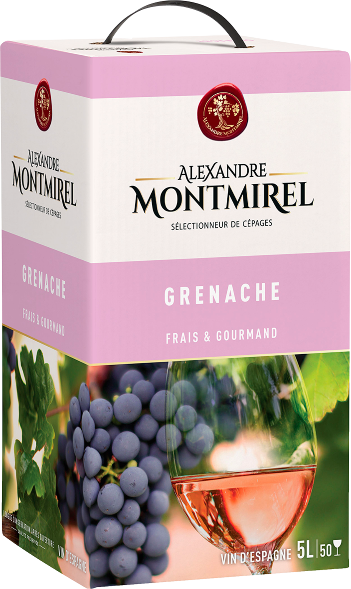 ALEXANDRE MONTMIREL VIN D'ESPAGNE GRENACHE ROSÉ code EAN 3211200019892 