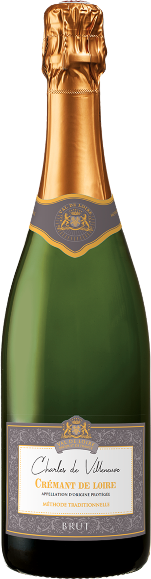 AOP CRÉMANT DE LOIRE BRUT - CHARLES DE VILLENEU...