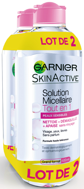SOLUTION MICELLAIRE TOUT EN 1 PEAUX SENSIBLES G...