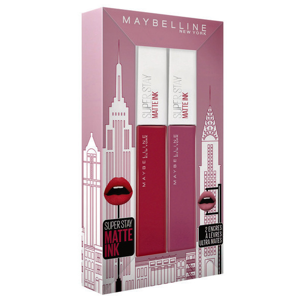 Coffret Rouge à lèvres Super Stay Matte Ink
