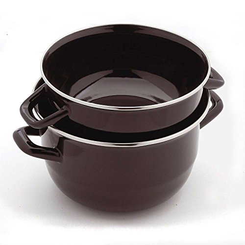 BAUMALU - Marmite à moules individuelle émail n...