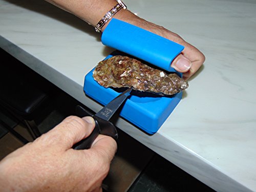 CAL'HUÎTRE® Silicone avec couteau à huître, ouvrir les huîtres facilement en toute sécurité! fabriqué en france code EAN 3216383408990 