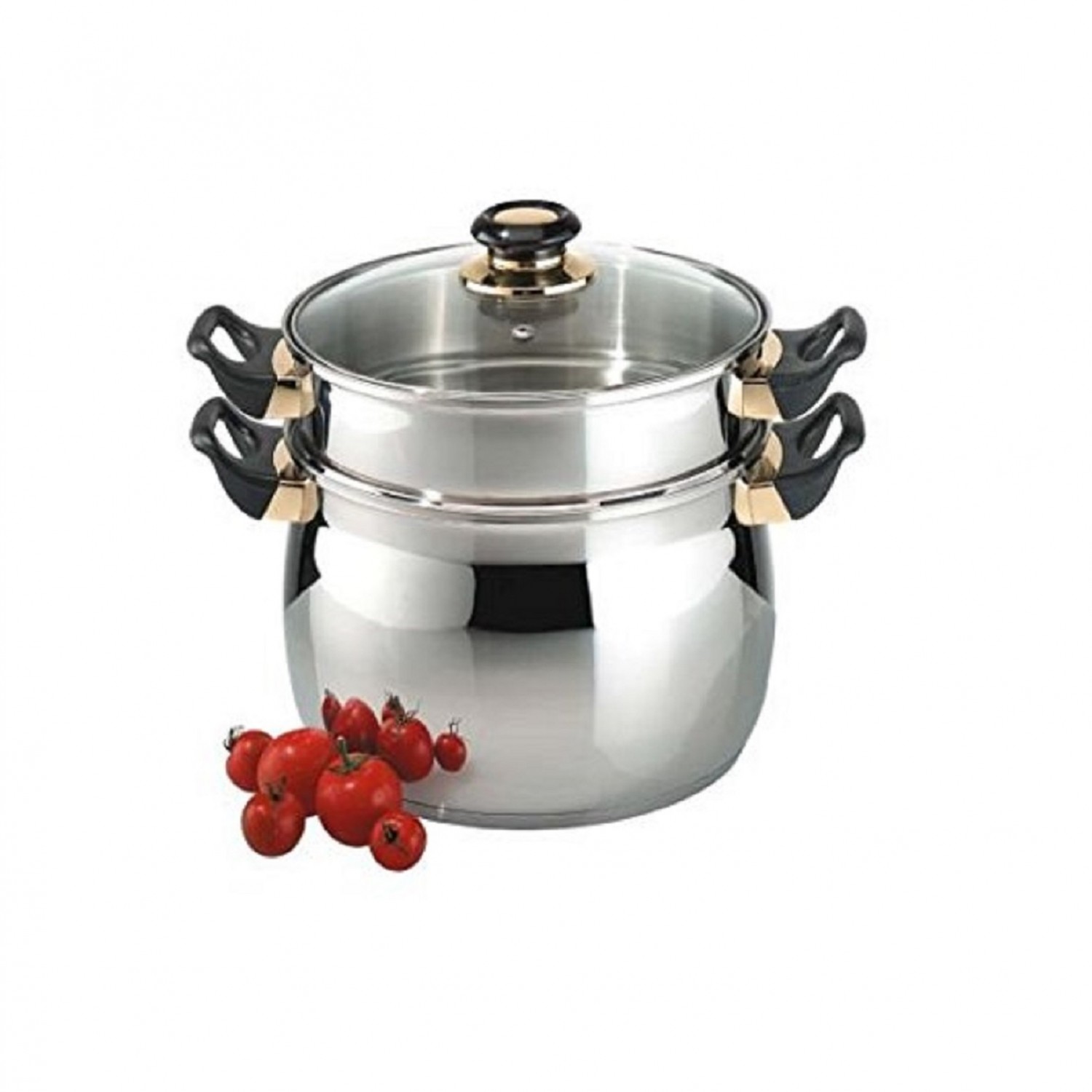 Couscoussier bombé inox 9L 24cm BAUMALU