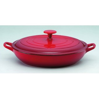 383906 4 saisons plat à paella avec couvercle d...