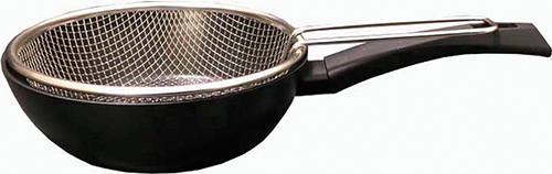 BAUMALU SAUTEUSE FRITEUSE AVEC PANIER EN ACIER INOXYDABLE code EAN 3216383844019 