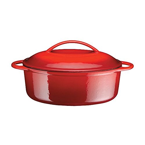 386001 4 saisons cocotte ovale + couvercle 2,3 ...