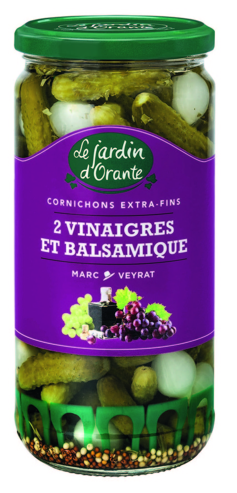 CORNICHONS EXTRA FINS “LE JARDIN D’ORANTE” 3217450006323 (3217450006323)