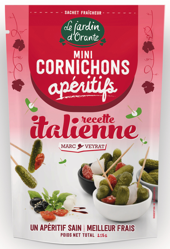 MINI CORNICHONS APÉRITIF  À L'ITALIENNE Jardin ...