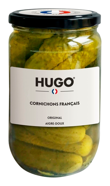 Cornichons Français Aigre-Doux Hugo 3217450007023 