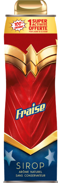  Dc Comics Sirop Fraise  code EAN 3217690068464 