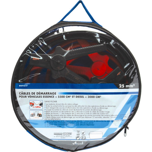 CABLE DE DEMARRAGE ESSENCE OU DIESEL 
ARCOLL