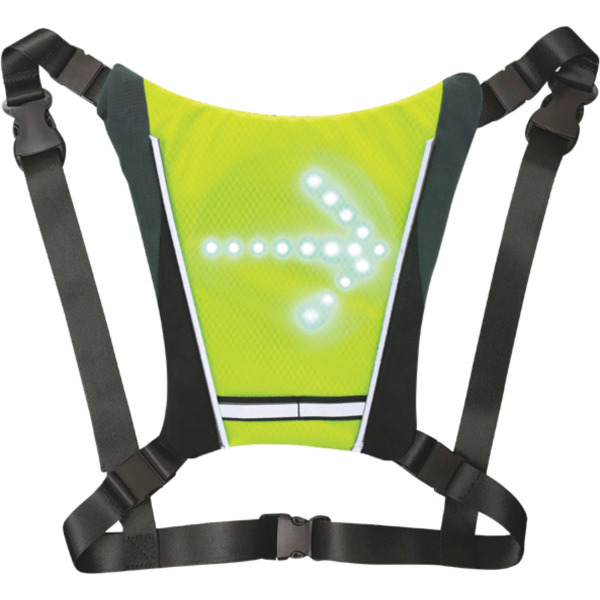 GILET REFLECHISSANT AVEC LED DIRECTIONNELS 
PERF