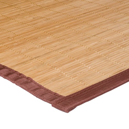 700120 bali tapis bambou naturel 120 x 70 cm
