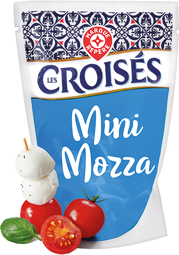 LES CROISÉS BILLES DE MOZZARELLA 18% MAT.GR. code EAN 3218151 